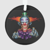 Killer Evil Clown Ornament (achterkant)
