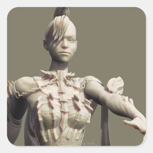 Killer Frost Alternate Vierkante Sticker (Voorkant)