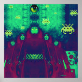 Killer Invaders uit de ruimte Poster (Voorkant)