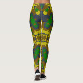 Killer Ninja Glam Meisje Camo Leggings (Achterkant)