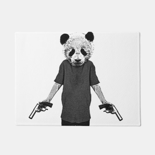 Killer panda deurmat (Voorkant)