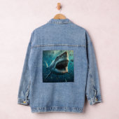 KILLER SHARK DENIM JAS DENIM JACKET (Hangar)