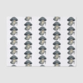 Killer 'Shroom – Spooky Ghost with Knife  Tissuepapier (Voorkant)