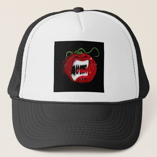 Killer Tomaten Trucker Hat Pet (Voorkant)