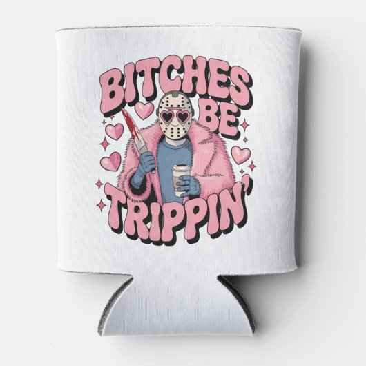 Killer Valentijn Vibes Blikjeskoeler (Voorkant)