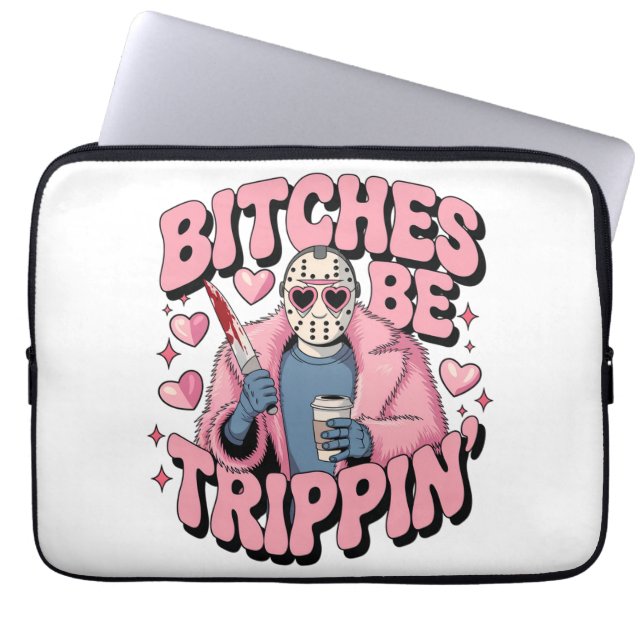 Killer Valentijn Vibes Laptop Sleeve (Voorkant)