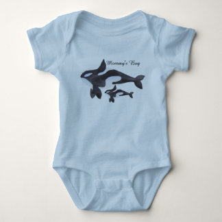 Killer Whale Baby Outfit Romper