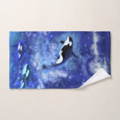 Killer Whale Badhanddoek Set Bad Handdoek (Handdoek)