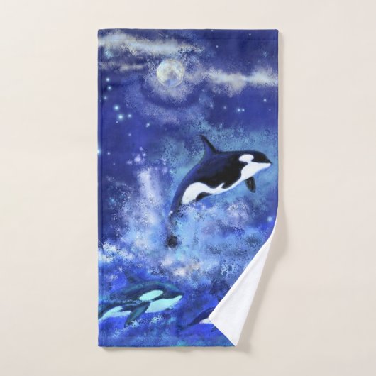 Killer Whale Badhanddoek Set Bad Handdoek (Handdoek)