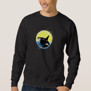 Killer Whale Beach Orca Pul Sweat - shirt à capuch