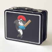 Killer whale bij Cricket met cricket bat (Achterkant)