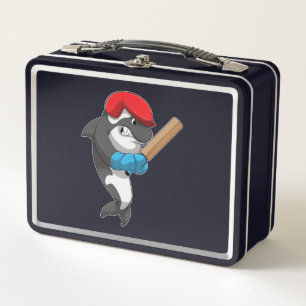 Killer whale bij Cricket met cricket bat