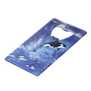 Killer Whale Bottle Opener Kredietkaart Flessenopener