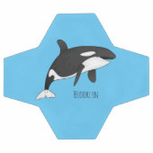 Killer whale cartoon illustration (Plat)