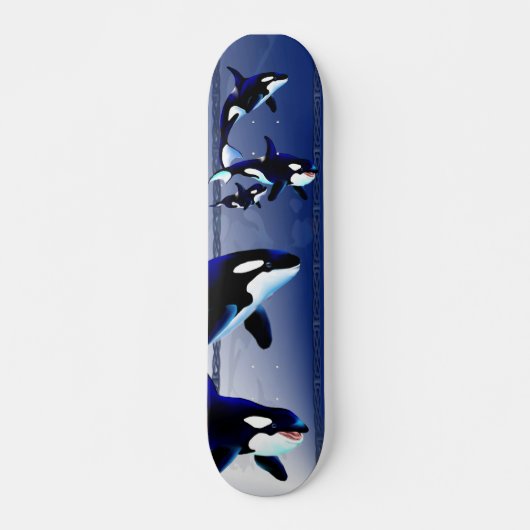 Killer Whale Family Skateboards (Voorkant)