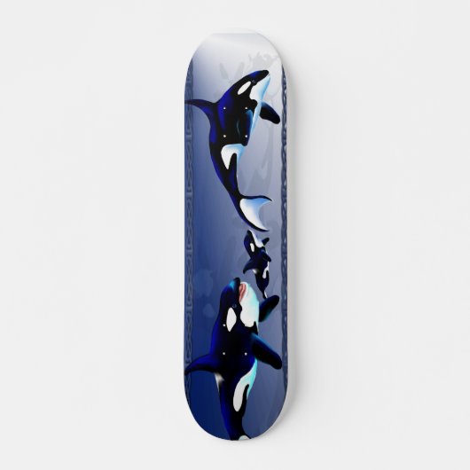 Killer Whale Family Skateboards (Voorkant)