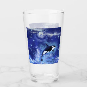 Killer Whale Glass Glas