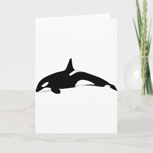 Killer Whale Kaart (Voorkant)