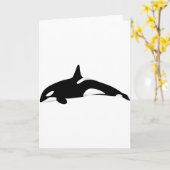 Killer Whale Kaart (Gele Bloem)