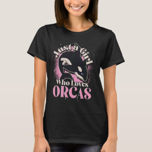 Killer Whale Ocean Animal Girls Vrouwen Orca Long T-shirt