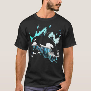 Killer Whale Ocean Lover Gift Idea Mannen Boys Kin T-shirt