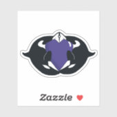 Killer Whale Orca Sticker (Vel)