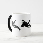 Killer Whale, Orcinus Orca Magische Mok (Voorkant links)