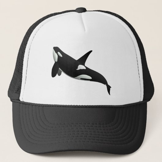 Killer Whale, Orcinus Orca Trucker Pet (Voorkant)
