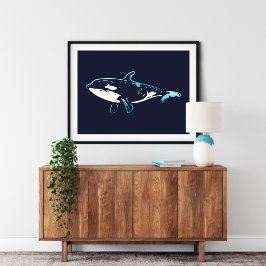 Killer Whale Print | Killer Whale Wall Print