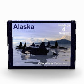 Killer Whales - Alaska Postage Fotoblokken (Voorkant)