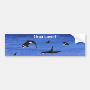Killer Whales Bumpersticker
