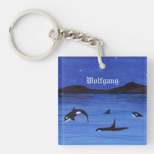 Killer Whales Sleutelhanger (Voorkant)