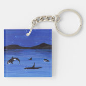 Killer Whales Sleutelhanger (Achterkant)