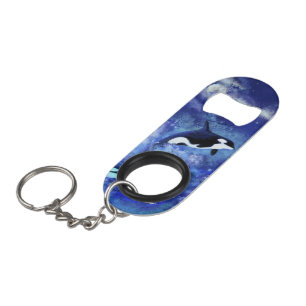 Killer Whales Sleutelhanger flesopener Mini Flessenopener