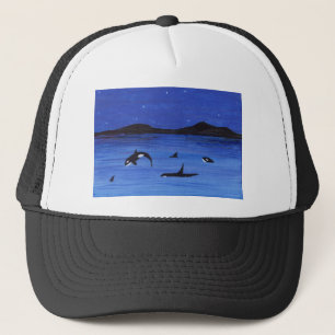 Killer Whales Trucker Pet