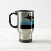 Killerwhale , Orcinus orca Reisbeker (Links)