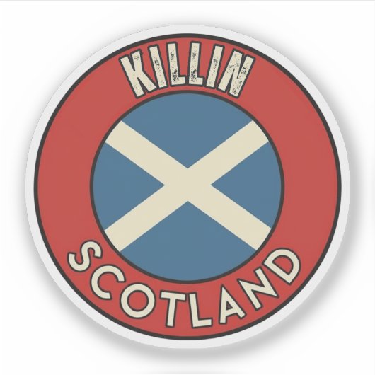Killin, Schotland Sticker (Voorkant)