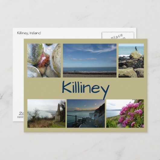 Killiney Collage Briefkaart (Voorkant / Achterkant)