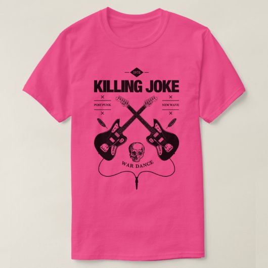 Killing Joke Guitar  Logo T-shirt (Design voorkant)