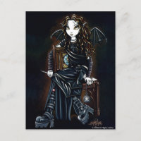 "Killing Time" Dark Fae Briefkaart