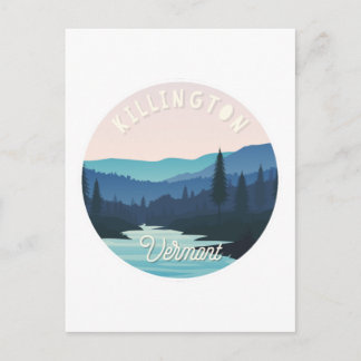 Killington, het Vermont-landschap Briefkaart