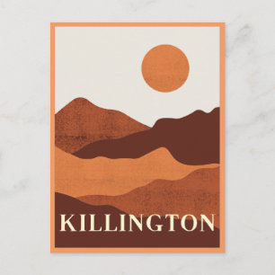 Killington, Landschap Vermont Briefkaart