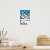Killington Ski Area Winter Vermont  Poster (Keuken)