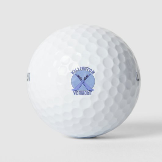 Killington, Vermont Golfballen (Voorkant)