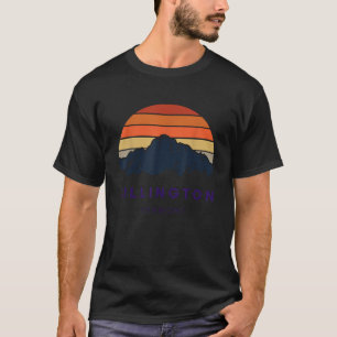 Killington Vermont Skien Snowboarden Wandelaars Ca T-shirt