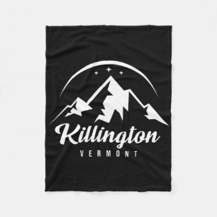 Killington Vermont Skigebied Snowboarden Fleece Deken