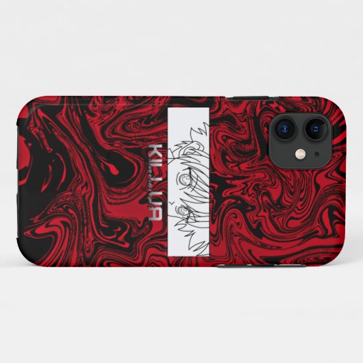 Killua : iPhone personnage d'animation / coque ipa (Dos (Horizontal))