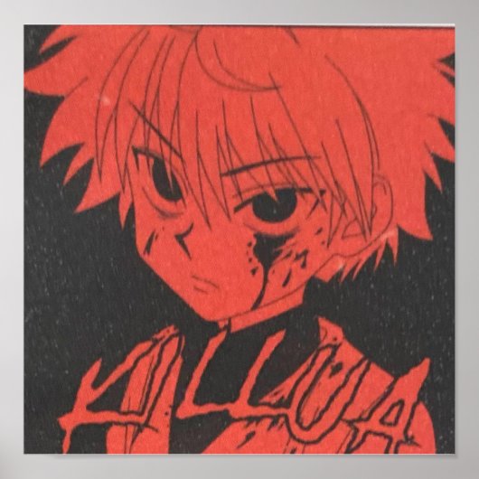 killua  poster (Voorkant)