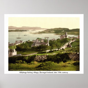 Killybegs Village, Donegal Ireland Poster