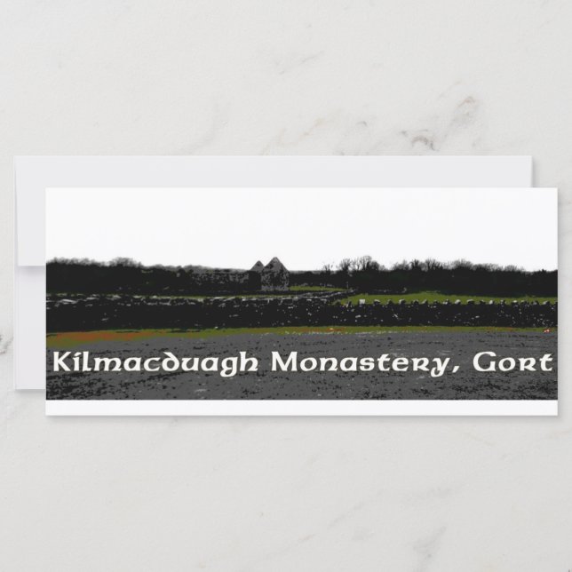 Kilmacduagh Klooster, Gort, Galway (Voorkant)